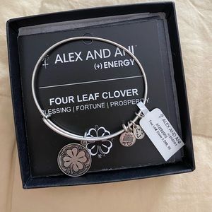 Four Lead Clover Alex and Ani Bracelet